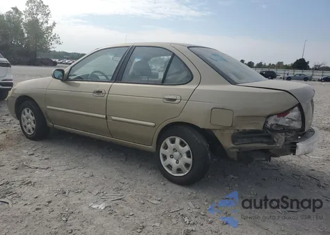 2002 Nissan Sentra Xe z USA, uszkodzony, nr VIN 3N1CB51DX2L615640